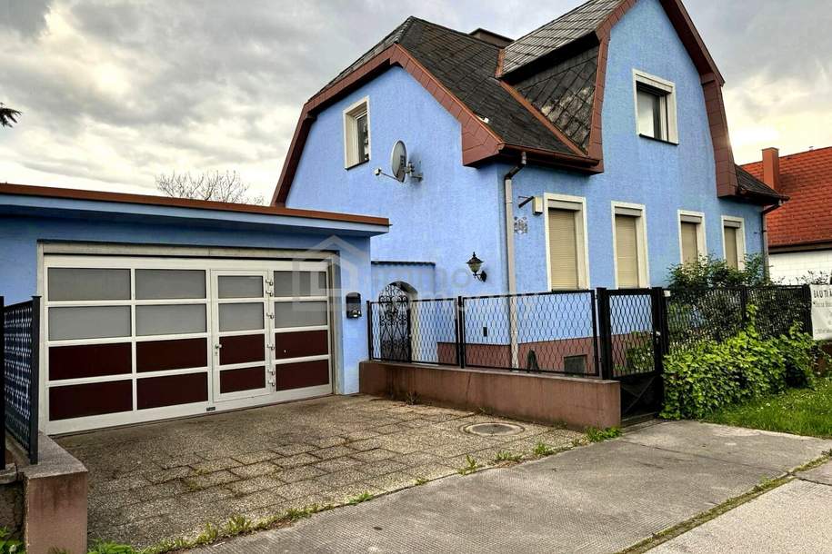 Einzigartiges Grundstück mit Einfamilienhaus und Ausbaupotenzial, Haus-kauf, 727.000,€, 1220 Wien 22., Donaustadt