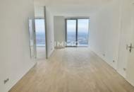 3-Zimmer-Eckwohnung mit Südpanorama über Wien im DC2 Tower