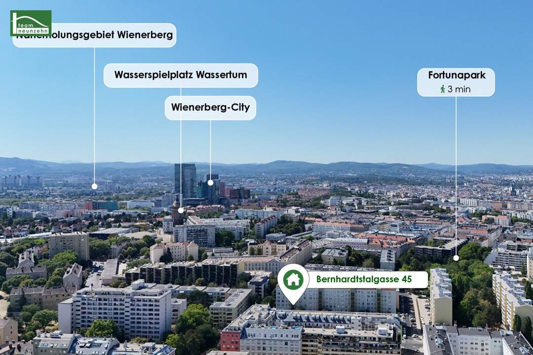 Moderner Wohnkomfort in attraktiver Lage von Wien-Favoriten - 3-Zimmer-Wohnung inkl. Einbauküche - ab Dezember beziehbar!