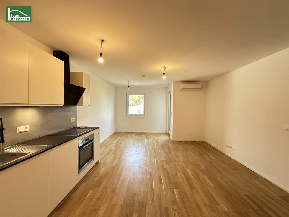 Hochwertige Wohnung in Essling mit großem Balkon und Klimaanlage! Nahe Lobau und Kirschenallee