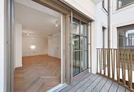 THE FUSION! Zentral begehbarer, hofseitiger Zwei-Zimmer-Erstbezug