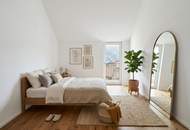 Neubau-Highlight Bluntaustraße.91 – 3‑Zimmer‑Dachgeschosswohnung mit großem Balkon