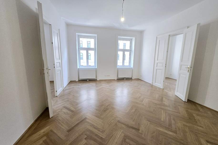 Erstbezug! Elegante 3-Zimmer-Altbauwohnung in der Hollandstraße - Altbaucharme trifft auf moderne Ausstattung, Wohnung-miete, 1.877,26,€, 1020 Wien 2., Leopoldstadt