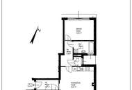 Lichtdurchflutete 2-Zimmer-Wohnung mit neuer Küche - Loggia in den Innenhof - direkt beim Enkplatz!