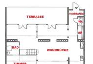 Penthouse mit Loftcharakter in 1070