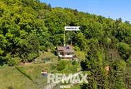 Ruhe, Natur, Panorama – Einfamilienhaus mit besonderem Wohngefühl über den Hügeln von Plankenwarth