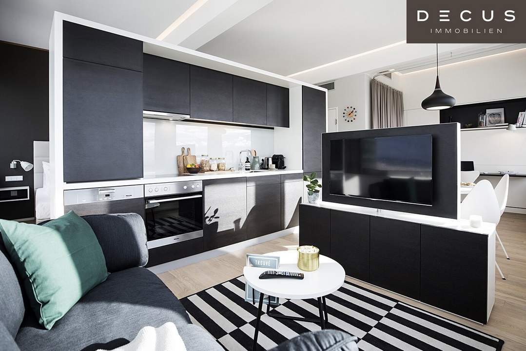 Das sicherste AirBnB-Investment Wiens. “Du kaufst nicht nur ein Apartment. Du kaufst ein fertiges Geschäftsmodell.” Serviced Apartment zum KAUF -garantierte Mindestmiete - 46 m² Eckwohnung zur legalen Kurzzeitvermietung über Booking.com &amp; Airbnb