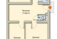 Gemütliche 3-Zimmer Wohnung mit Loggia - 93 m²