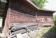 Interessante Liegenschaft auf 1.958m² Grund - 120m² Wohnfläche plus Garage, Lager, Schuppen, Keller und Rohdachboden!
