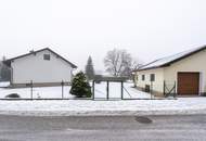 "Leistbares Eigenheim ist bald Dein, nun schau rein. Auf einem Eigengrund von 797m²-echt fein!"