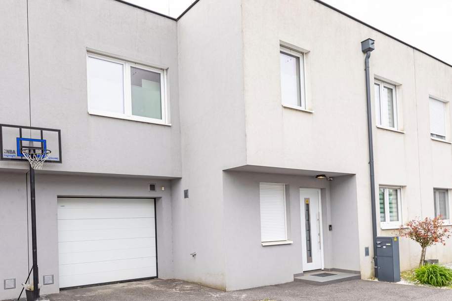 Modernes Reihenhaus: Smarthome, Garage, 4 Schlafzimmer, 2 Bäder (VB), Haus-kauf, 477.000,€, 2432 Bruck an der Leitha