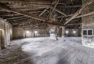 Entwicklungspotenzial - Rohdachboden für bewilligten DG-Ausbau in ansprechendem Gründerzeithaus!