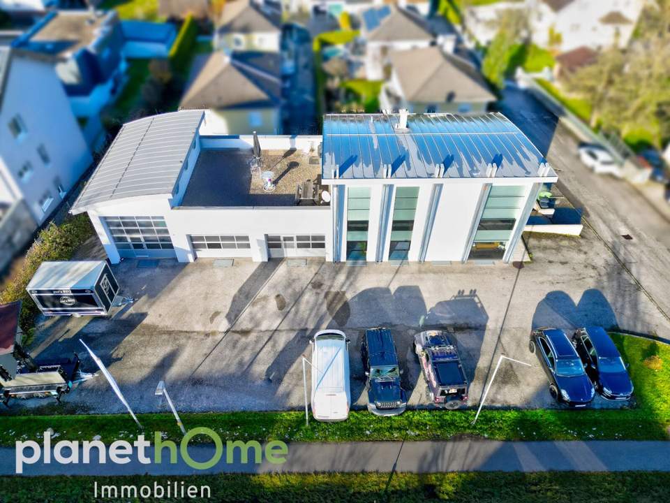 Werkstätten-Betriebsliegenschaft in werbewirksamer Lage