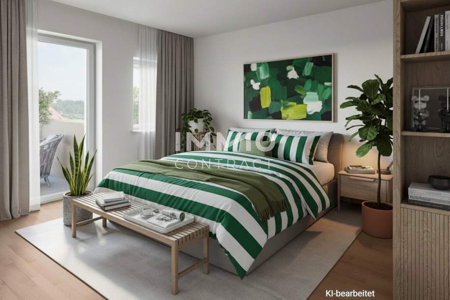 Urbane Lebensqualität in grüner Oase - 4-Zimmer Wohnung provisionsfrei!, Wohnung-kauf, 207.705,€, 4030 Linz(Stadt)