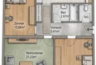 Ruhige Wohlfühloase nahe AKH (73m²): Saniert, PKW-Stellplatz, Fußbodenheizung & Grüner Innenhof!