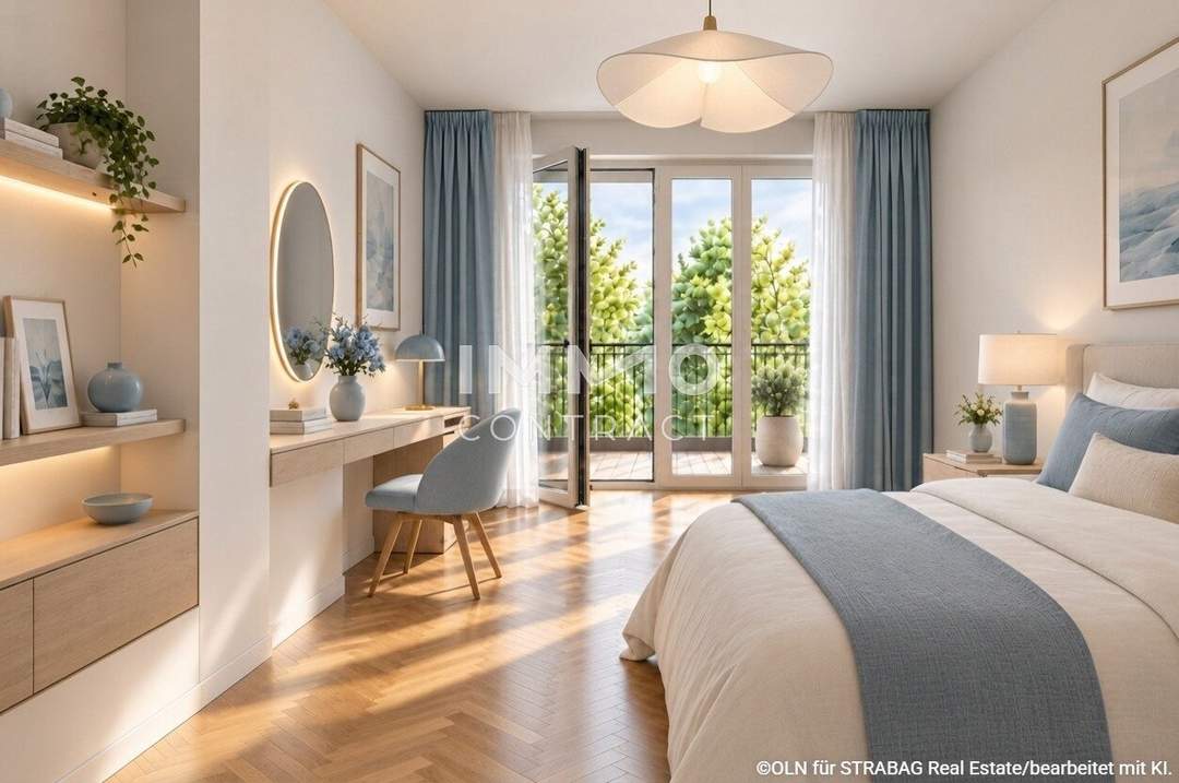 Fantastisches Dreizimmer Apartment mit großzügigem Balkon (Gym, Urban Gardening, Gemeinschaftsküche u.v.m.)