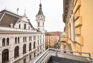Schöner 2-Zimmer-Altbau mit hofseitigem Schlafzimmer und Balkon