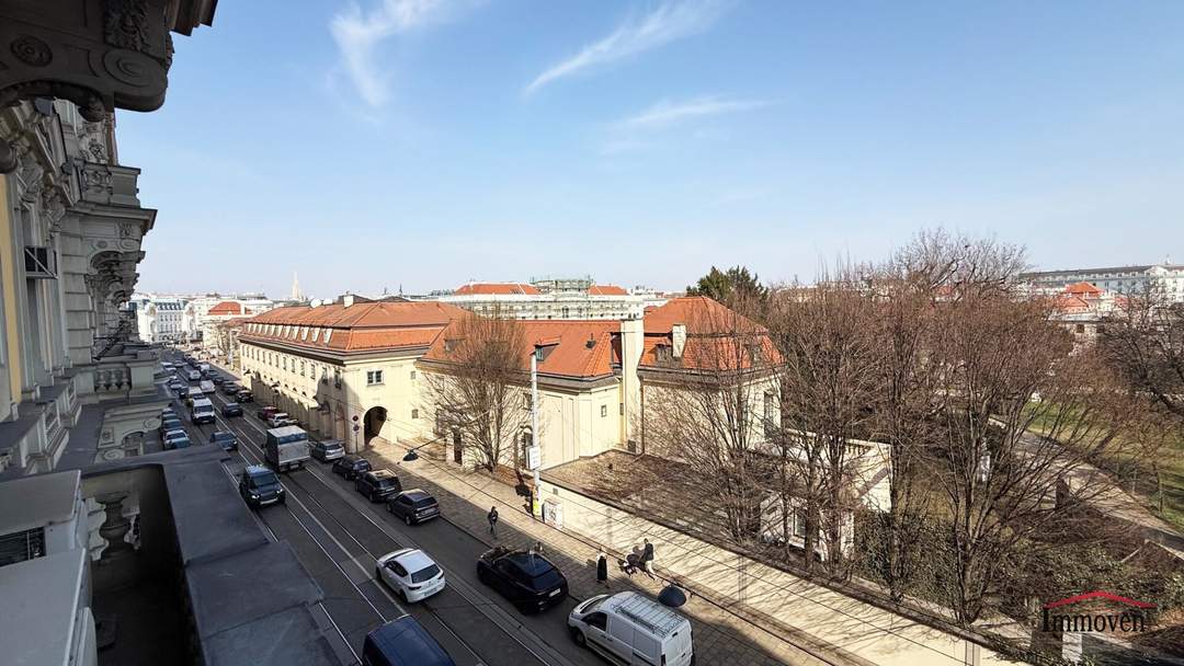 Wohnung der Superlative in der Prinz Eugen-Straße mit Blick auf das Schloss Belvedere!