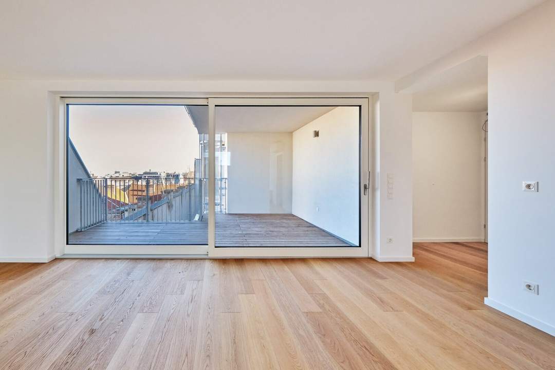 Architektur und Lebensqualität in perfekter Harmonie – 3 Zimmer Luxuswohnung im 7. Bezirk