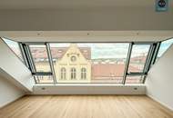 Erstbezug: Luxuriöse Dachgeschoss - Maisonette Wohnung mit Terrasse in Währinger Toplage! Klimatisiert, Smart-Home!