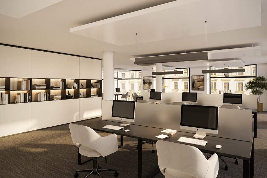 Erstbezug - High-Class Bürofläche im Kärntnerringhof, in Toplage des 1. Bezirks, zu mieten, Gewerbeobjekt-miete, 33.140,88,€, 1010 Wien 1., Innere Stadt