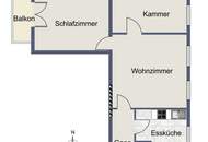 Helle 3-Zimmer-Wohnung in Josefiau