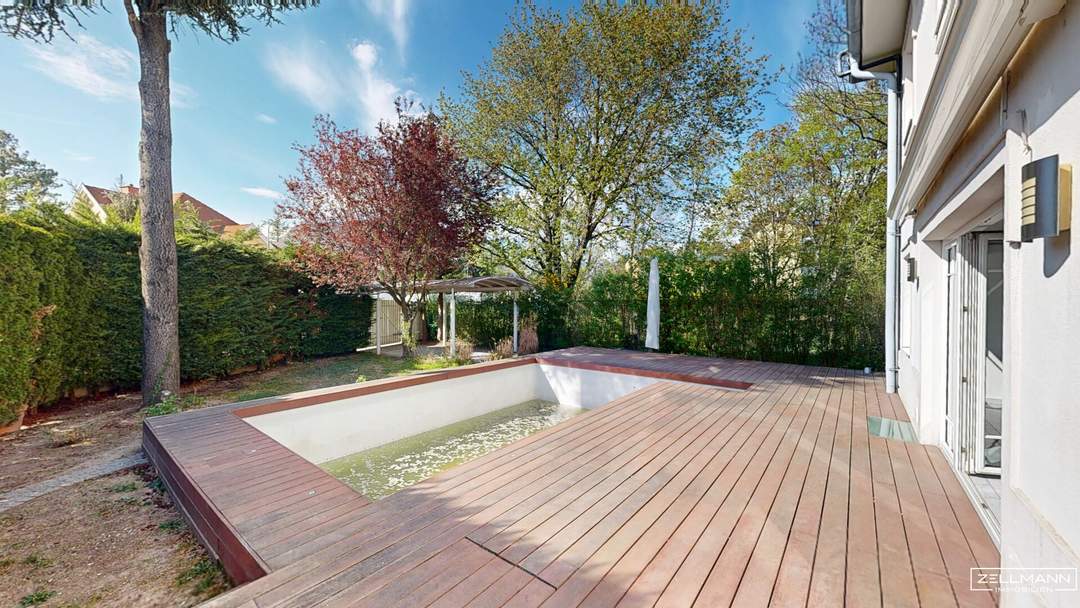 Stilvolles Wohnen in Mauer mit Pool, großzügiger Terrasse und privatem Gartenambiente | ZELLMANN IMMOBILIEN