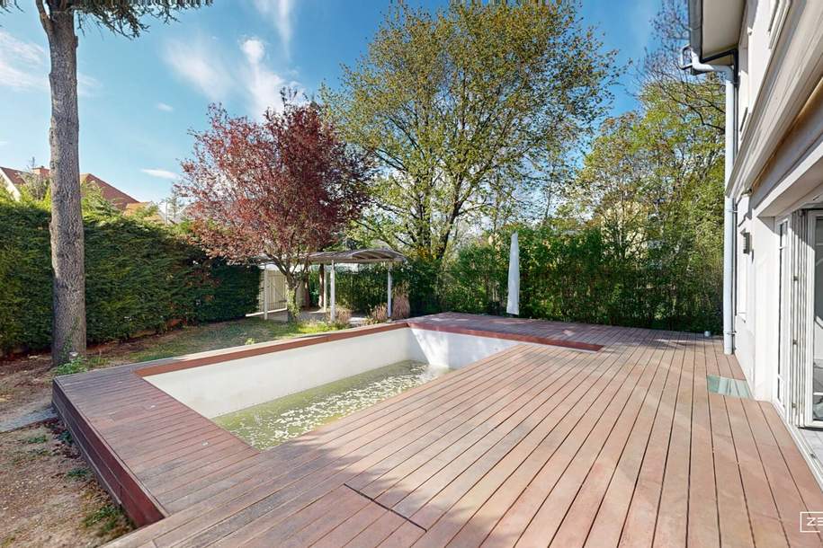 Stilvolles Wohnen in Mauer mit Pool, großzügiger Terrasse und privatem Gartenambiente | ZELLMANN IMMOBILIEN, Haus-kauf, 950.000,€, 1230 Wien 23., Liesing