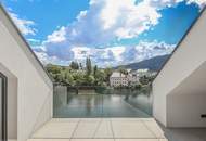 Letztes verfügbares Luxus-Penthouse mit Bootsgarage am Traunsee