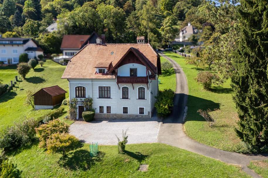Stilvolles Haus mit Geschichte, Ruhe und traumhafter Aussicht, Haus-kauf, 2.200.000,€, 8052 Graz(Stadt)
