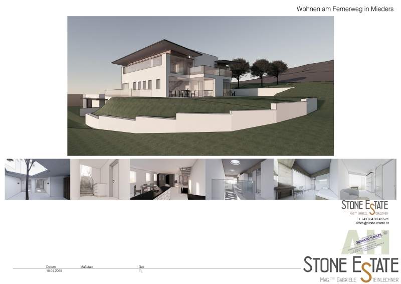 VUE Mieders - Leben mit Aussicht Bauherrnmodell mit Potential: 2 Gst, 4 Einheiten, 1 Vision