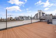 Penthouse mit atemberaubender Dachterrasse in urbaner Ruhelage