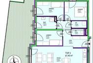 Moderne Anlegerwohnungen mit Freiflächen nahe Wien