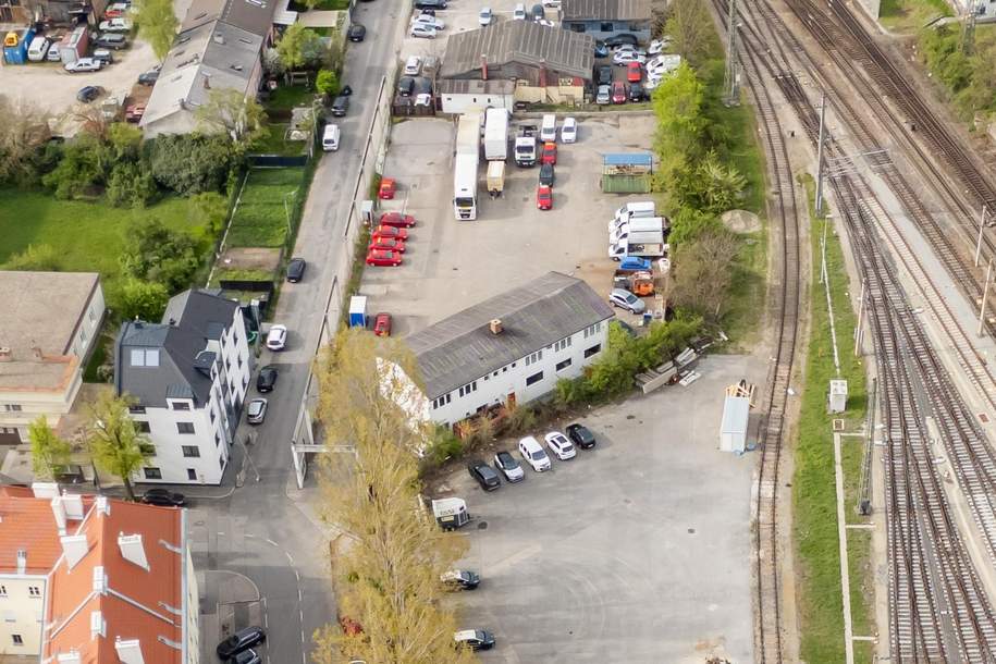 "BETRIEBSBAUGRUND – IM HERZEN VON LIESING", Gewerbeobjekt-kauf, 1.600.000,€, 1230 Wien 23., Liesing