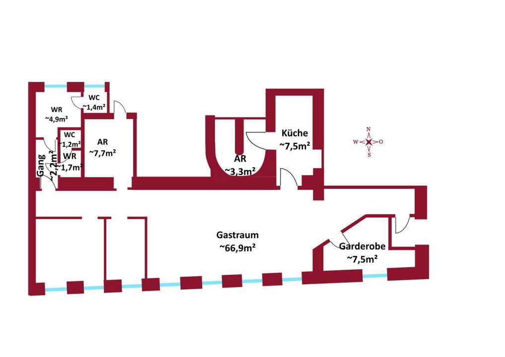 U1 in 5 Minuten erreichbar - Kurzzeitvermietung möglich - Lift im Haus - Zusammenlegung von Wohnungen möglich - Dachgeschoß Ausblick