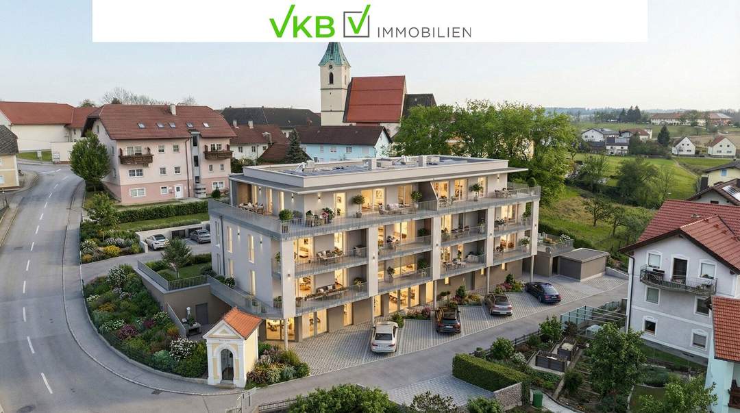 Neubauprojekt im Zentrum von Hofkirchen i. Tkr. -moderne Wohnung in Toplage