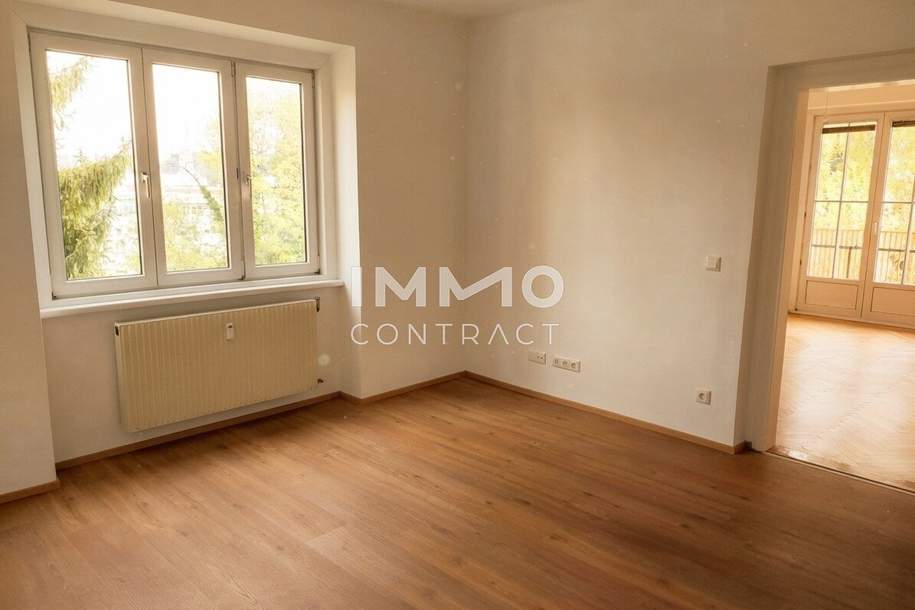 Reizende 44,30m² Wohnung mit Balkon in Steyr/Ennsleite, Wohnung-miete, 426,73,€, 4400 Steyr(Stadt)