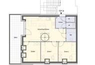 Fernsicht PUR- Sonnige Wohnung mit 2 großen Terrasse/ Dachterrasse, inkl. Küche- Nähe Bhf. Brunn