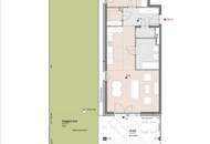 ERSTBEZUG "ein viertel grün" in Wr. Neustadt - 2 Zimmerwohnung mit großem Garten