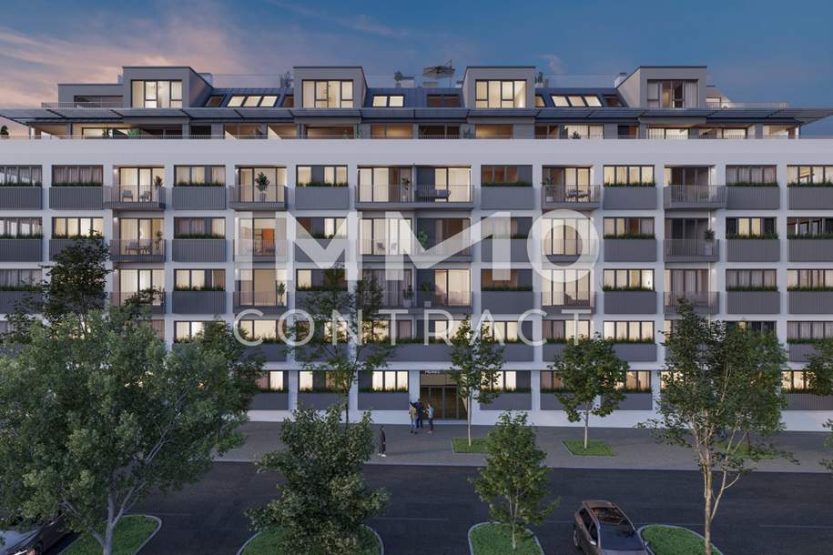 So kompakt und so durchdacht! Neubau-Erstbezug in hipper Lage Nähe 7. &amp; 8. Bezirk, Wohnung-kauf, 217.300,€, 1160 Wien 16., Ottakring