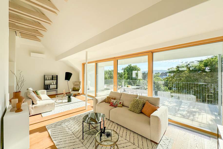 Dachgeschoßwohnung im Herzen des 14. Bezirks – Exquisite Ausstattung und große Fläche, Wohnung-kauf, 1.899.000,€, 1140 Wien 14., Penzing