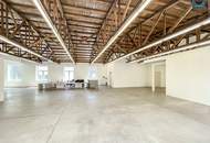 Brotfabrik Wien: Loft mit bis zu 6m Raumhöhe, Terrasse und Stellplatz!