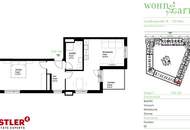 Aktion - Erster Monat Mietfrei! Pärchenwohnung mit Terrasse