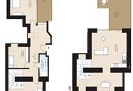 Eiinzigartige Dachgeschoss-Maisonette mit 3 Terrassen &amp; Fernblick | ERSTBEZUG am Reinlpark