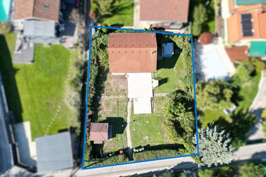 Kleingartenhaus in Ruhelage (Eigengrund!), Haus-kauf, 269.000,€, 2103 Korneuburg