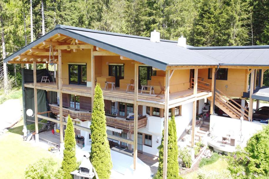 Schnäppchen- 4450Euro pro qm!!! Notverkauf eines Tirolerhauses an einem Kraftplatz mit Gebirgsblick am Waldrand!, Haus-kauf, 1.780.000,€, 6384 Kitzbühel