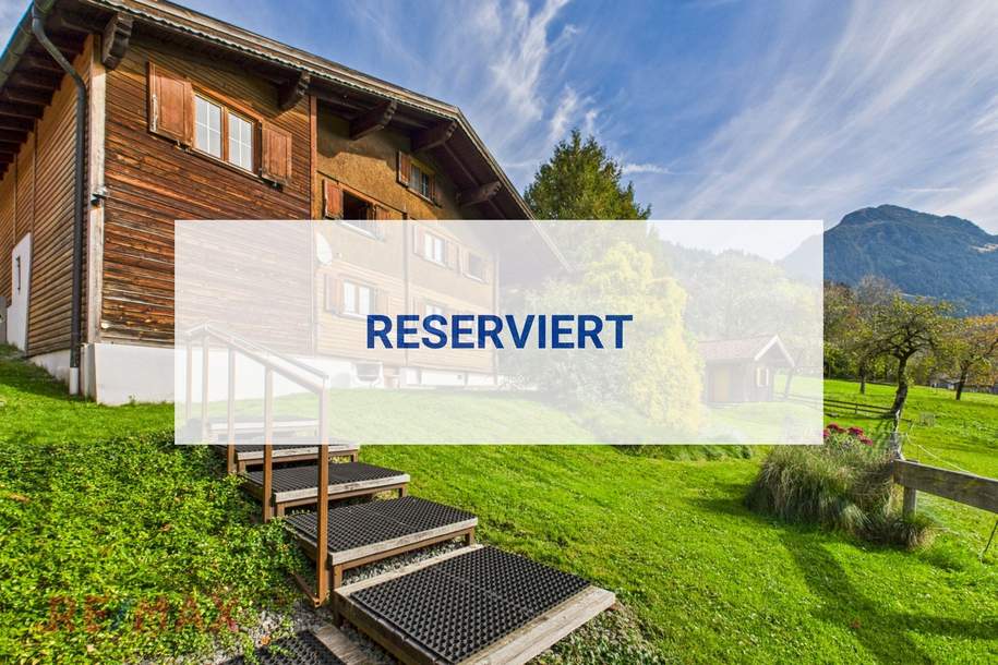 Tradition trifft Raum & Charme – Einzigartiges Montafonerhaus in St. Gallenkirch, Haus-kauf, 6791 Bludenz