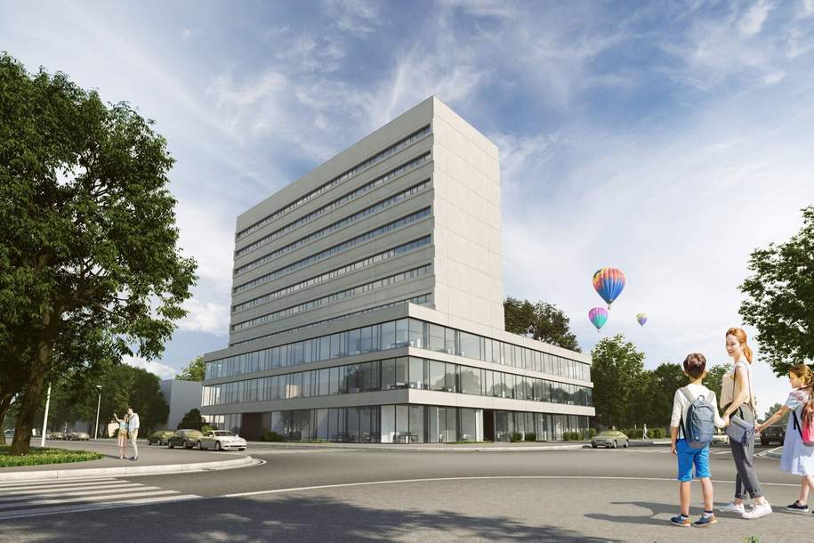 Sicherer heller Tiefgaragenstellplatz MIT E-LADESTATION, direkt neben dem Forum OED und ÄRZTEZENTRUM OED im Haus WAG, Kleinobjekte-miete, 112,65,€, 4020 Linz(Stadt)