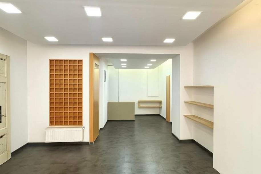 | ATTRAKTIVES GESCHÄFTSLOKAL IN PROMINENTER EINKAUFSSTRASSE | ca. 55m² NUTZFLÄCHE | SEHR GUTE LAGE | INNENSTADT, Gewerbeobjekt-miete, 3.209,14,€, 8010 Graz(Stadt)