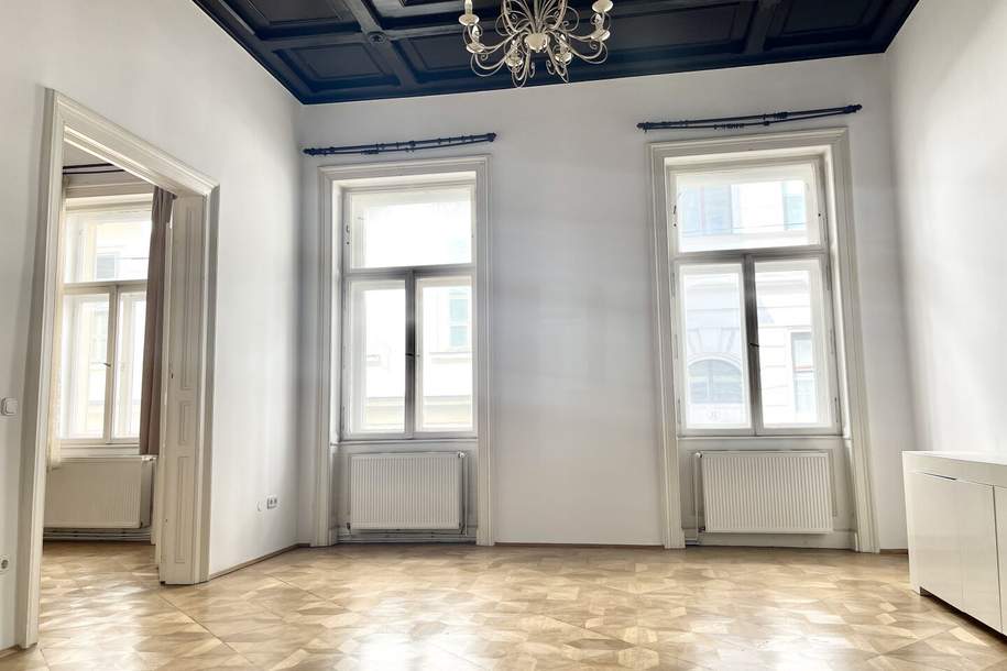 TRAUM ALTBAUWOHNUNG MIT TERRASSE DIREKT BEI KARLSKIRCHE, Wohnung-kauf, 785.000,€, 1040 Wien 4., Wieden